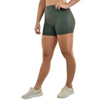 Women’s Leakproof Activewear High-rise Shorts For Bladder Leaks And Periods
