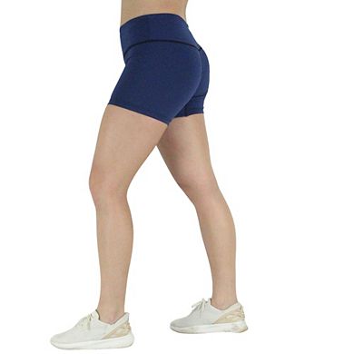 Women’s Leakproof Activewear Mid-rise Shorts For Bladder Leaks And Periods