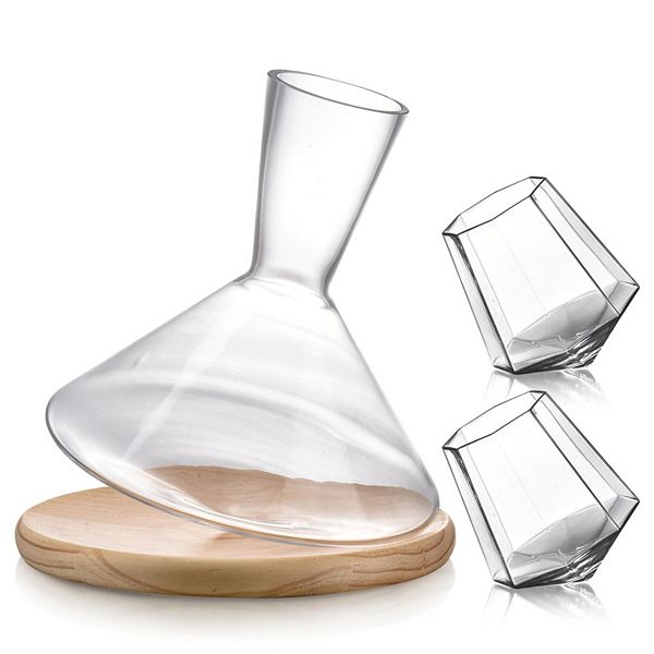 Crystal Wine Decanter Set