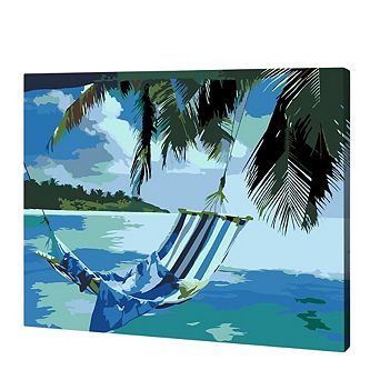 Artwille Paint By Number Kit Paradise Island