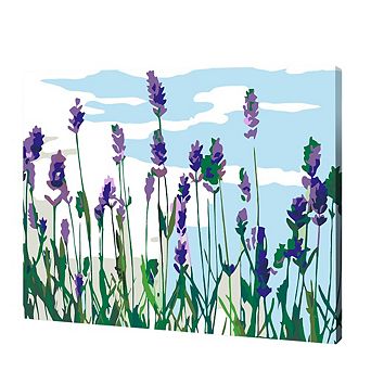 Artwille Paint By Number Kit Lavender Field