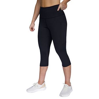 Women’s Leakproof Activewear Cropped Leggings For Bladder Leaks And Periods