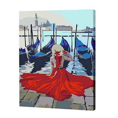 Artwille Paint By Number Kit Embankment Of Venice