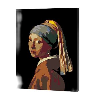 Artwille Paint By Number Kit Girl With A Pearl Earring