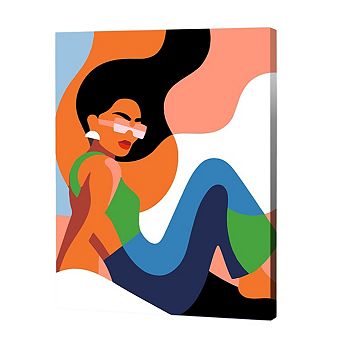 Artwille Paint By Number Kit Colorful Girl