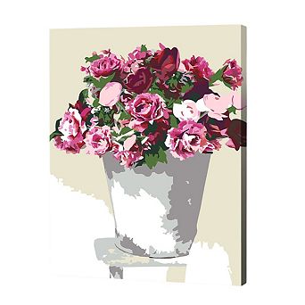 Artwille Paint By Number Kit Flowers Bouquet
