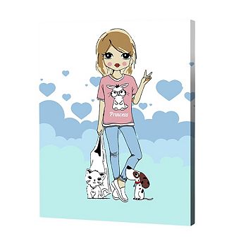 Artwille Paint By Number Kit Little Friend