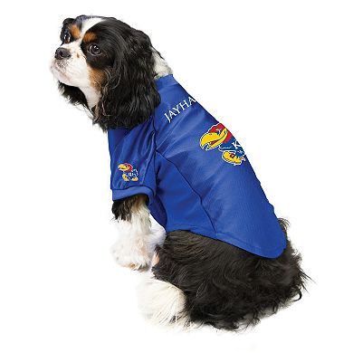 NCAA Jayhawks Pet Stretch Jersey