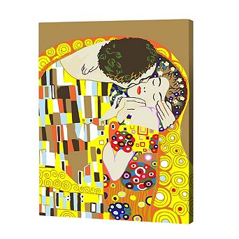 Artwille Paint By Number Kit Kiss