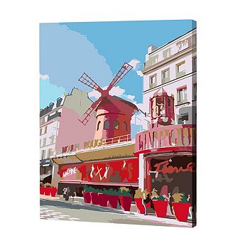 Artwille Paint By Number Kit Moulin Rouge