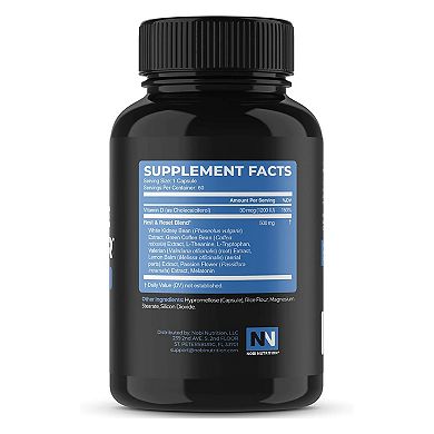 Night Time Fat Burner - Hunger Suppressant, Carb Blocker & Weight Loss Support Supplements 60 count