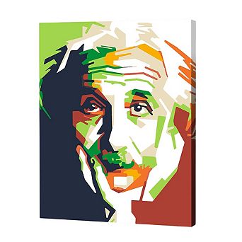 Artwille Paint By Number Kit Albert Einstein