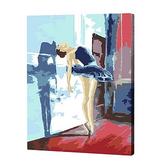 Artwille Paint By Number Kit Ballerina