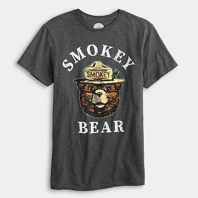 Men's Smokey Bear Face Graphic Tee