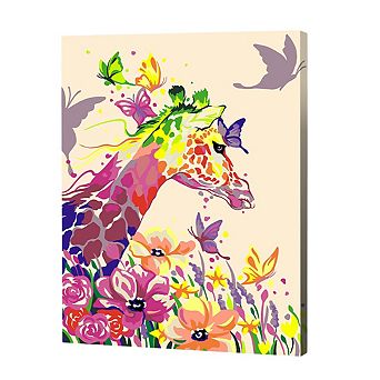 Artwille Paint By Number Kit Giraffe Dreamer