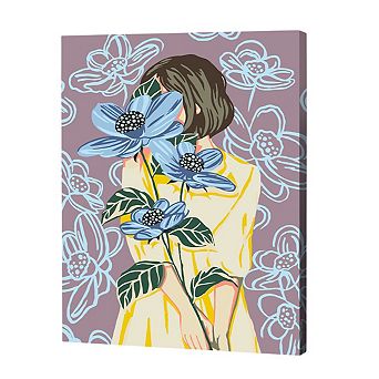 Artwille Paint By Number Kit Mysterious Girl