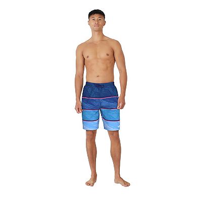 Men's Nike 9" Wave Stripe Swim Trunks