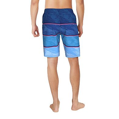 Men's Nike 9" Wave Stripe Swim Trunks