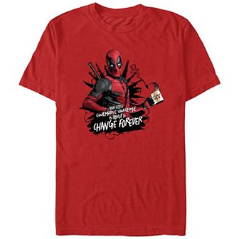 Men's Deadpool And Wolverine Cinematic Universe Graphic Tee