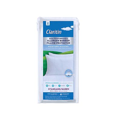 Claritin High Performance Allergen Barrier Pillow Protector