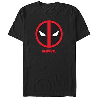 Men's Deadpool And Wolverine Emblem Large Graphic Tee