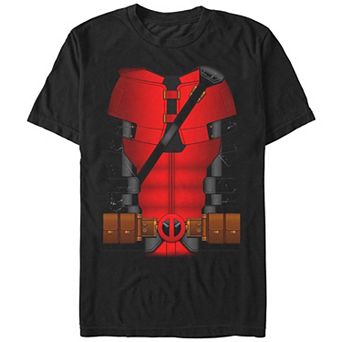 Men's Deadpool And Wolverine Wade Costume Graphic Tee