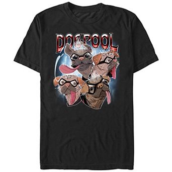Men's Deadpool And Wolverine Dogpool Graphic Tee