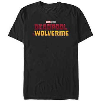 Men's Deadpool And Wolverine Logo Graphic Tee