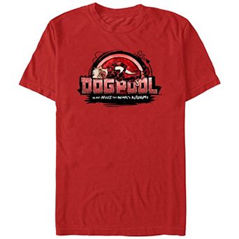 Men's Deadpool And Wolverine Dogpool Don't Insult Graphic Tee