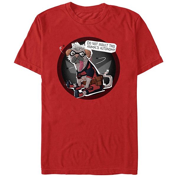 Men's Deadpool And Wolverine Dogpool AuTonomy Graphic Tee