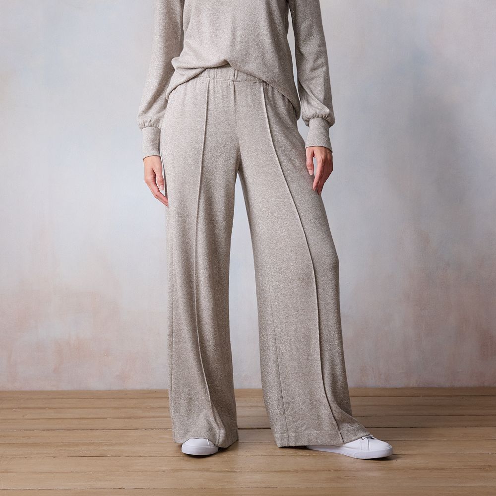 Women's LC Lauren Conrad Super High-Rise Pintuck Knit Pants