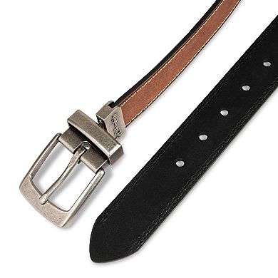 Men's Columbia Reversible Stitch Bordered Leather Belt