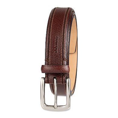 Men's Dockers Perforated Edge Leather Dress Belt