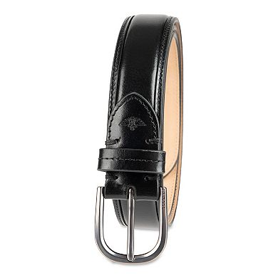 Men's Dockers Pressed Edge Glossy Leather Belt