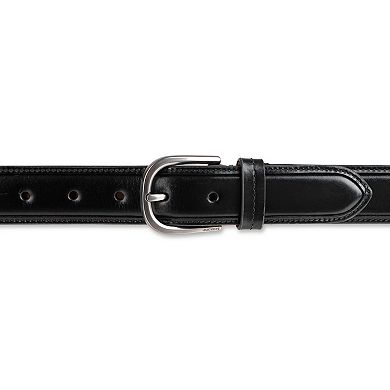 Men's Dockers Pressed Edge Glossy Leather Belt