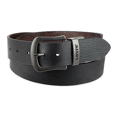 【希少】LEVI’S / double ring leather belt Men's Levi's® 2-In-1 Reversible Leather Belt