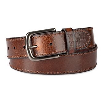 Men's Levi's® Casual Stitched Edge Leather Belt