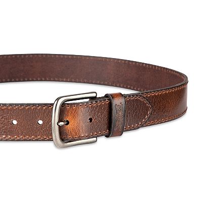 Men's Levi's Casual Stitched Edge Leather Belt