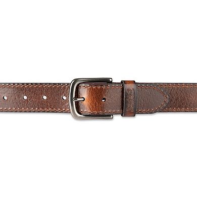 Men's Levi's Casual Stitched Edge Leather Belt