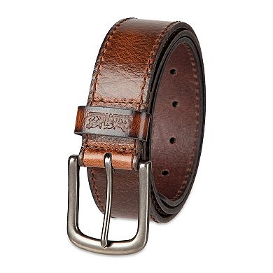 Men's Levi's Casual Stitched Edge Leather Belt