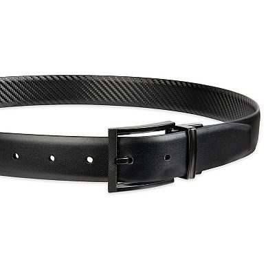 Men's Sonoma Goods For Life Faux Carbon Fiber Feather Edge Belt