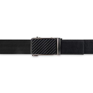 Men's Sonoma Goods For Life Faux Carbon Fiber Buckle Track Lock Belt