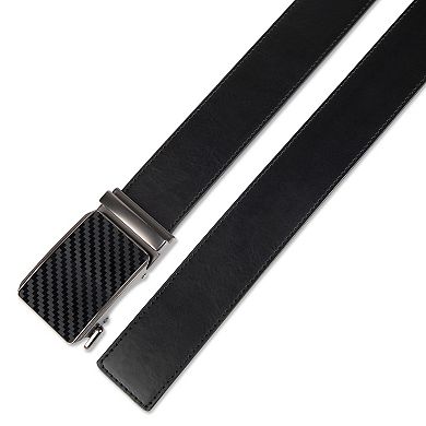 Men's Sonoma Goods For Life Faux Carbon Fiber Buckle Track Lock Belt