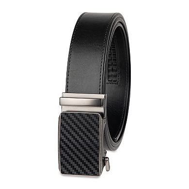Men's Sonoma Goods For Life Faux Carbon Fiber Buckle Track Lock Belt