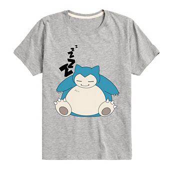 Boys 8-20 Pokemon Snorlax Sleepy Graphic Tee
