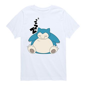 Boys 8-20 Pokemon Snorlax Sleepy Graphic Tee