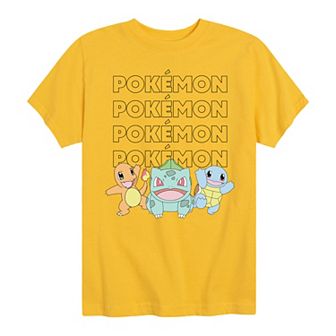 Boys 8-20 Pokemon Partners Trio Pastel Graphic Tee