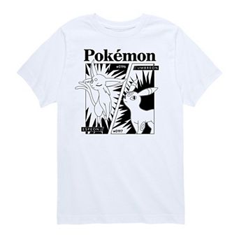 Boys 8-20 Pokemon Espeon & Umbreon Graphic Tee