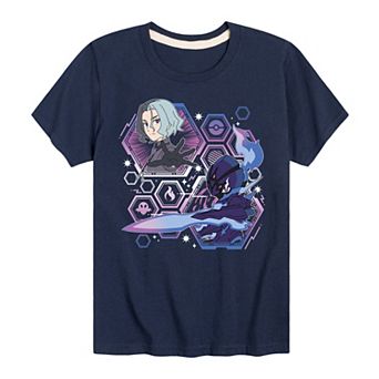 Boys 8-20 Pokemon Amethio & Ceruledge Graphic Tee