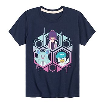 Boys 8-20 Pokemon Nidothing Dot Quaxly Graphic Tee